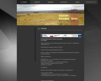 Kopalnie kruszywa Jarosz  Piotr i Adam Jarosz s c_Array