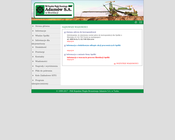 Kopalnia Węgla Brunatnego ADAMÓW SA_Array