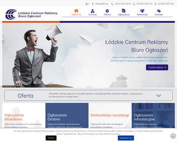 Łódzkie Centrum Reklamy  Biuro ogłoszeń_Array