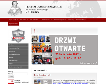 I Liceum Ogólnokształcące im  Juliusza Słowackiego_Array