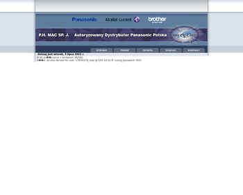Przedsiębiorstwo Handlowe MAC S c  Autoryzowany Dystrybutor_Array