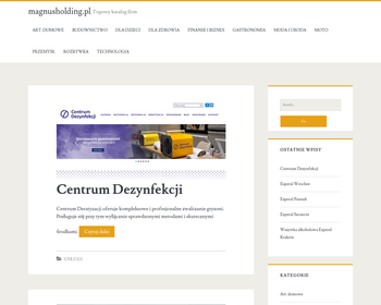 Przedsiębiorstwo Magnus - Zakład Produkcyjny_Array