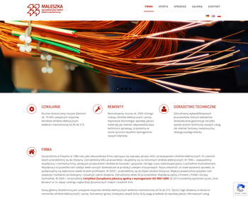 Specjalistyczny Zakład Elektromechaniczny Maleszka K i Z_Array