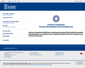 Rzeszowska Miejska Sieć Komputerowa Politechnika Rzeszowska_Array