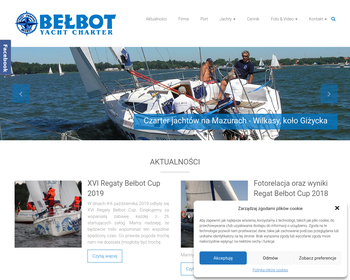 Bełbot Yacht Charter; czarter jachtów Bingo_Array