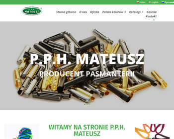 Mateusz - producent pasmanterii_Array