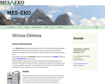 Zakład Badawczo-Projektowy Technik Pomiarowych MES-EKO Sp  z o o_Array
