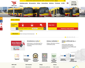 Miejskie Przedsiębiorstwo Komunikacyjne Łódź Sp  z o o_Array