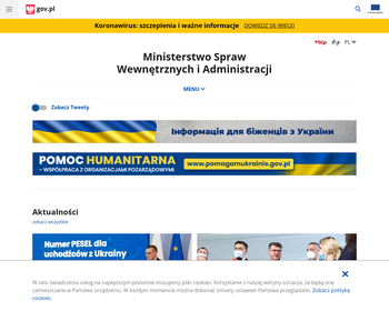 Ministerstwo Spraw Wewnętrznych i Administracji_Array