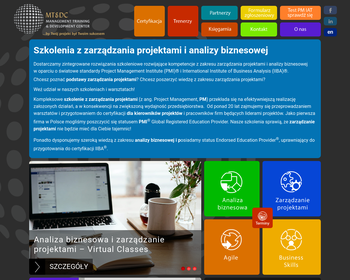 MANAGEMENT TRAINING iamp; DEVELOPMENT CENTER Sp  z o o_Array