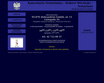 Kancelaria Notarialna - Robert Wiciński - Notariusz_Array