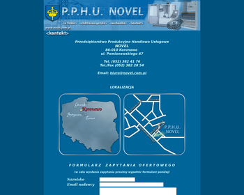Przedsiębiorstwo Produkcyjno Handlowo Usługowe NOVEL_Array