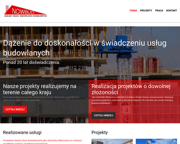 Nowbud sp j  Zakład usług budowlano - handlowych  Nowak A _Array