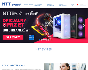 NTT SYSTEM Ltd Sp  z o o_Array