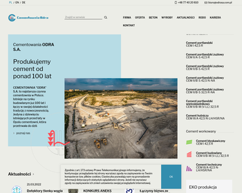 Cementownia ODRA SA_Array