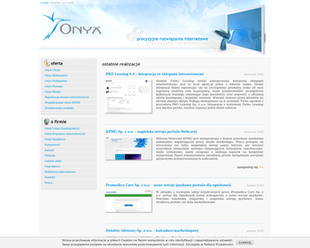 ONYX Sp  z o o_Array