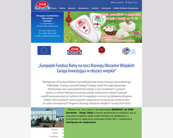 Okręgowa Spółdzielnia Mleczarska GARWOLIN_Array