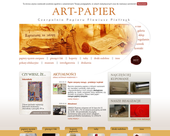 ART PAPIER Czerpalnia Papieru Flawiusz Pietrzyk_Array