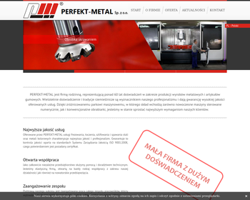 Przedsiębiorstwo Wielobranżowe PERFEKT-METAL - Zakład Produkcyjny_Array