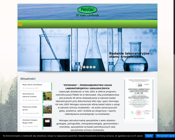 Przedsiębiorstwo Usług Laboratoryjnych i Geologicznych PETROGEO - Laboratorium_Array