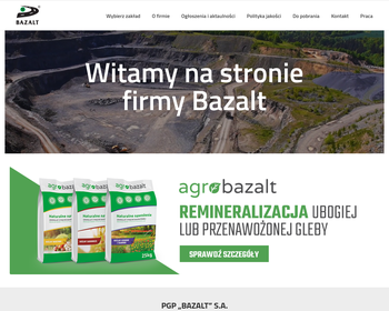 Przedsiębiorstwo Górniczo-Produkcyjne BAZALT w Wilkowie_Array