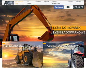 Aksa  PHP  Osprzęt do koparek  Kłodziński A_Array