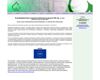 Przedsiębiorstwo Instalacji Klimatyzacyjnych i Ciepłowniczych PIK_Array
