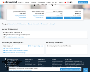 Przedsiębiorstwo Handlowo-Usługowe POLANEX S j_Array
