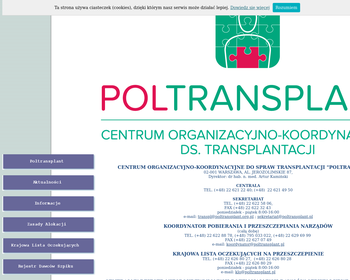 Centrum Organizacyjno-Koordynacyjne ds  Transplantacji POLTRANSPLANT_Array