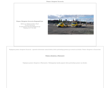 Pomoc Drogowa Autoholowanie Szczecin Automobile_Array