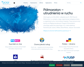 Poznańskie Ośrodki Sportu i Rekreacji to lider rekreacji Organizujemy imprezy sportowe (m in  największy maraton w Polsce)_Array