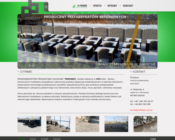 Przedsiębiorstwo Produkcyjno-Usługowe PREFABEX Sp  z o o  - produkcja prefabrykatów żelbetowych uzbrojenia podziemnego oraz elementów umocnienia skarp_Array