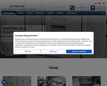 Zakład Prefabrykacji Urządzeń Elektrycznych PREFEL_Array