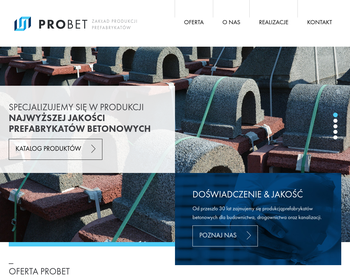 Zakład produkcji prefabrykatów Probet s c  Płyta drogowa_Array