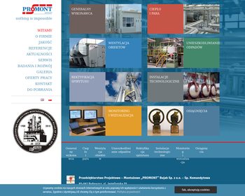 Przedsiębiorstwo Projektowo-Montażowe PROMONT_Array