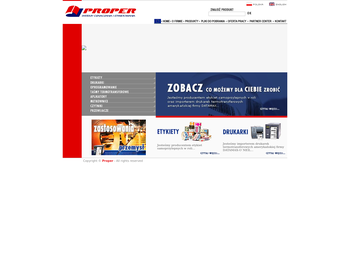 Proper Sp j  Producent Etykiet Samoprzylepnych_Array
