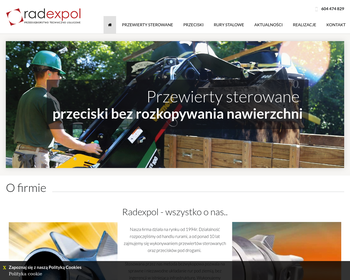 Radexpol  Przewierty  Przeciski  Sprzedaż rur_Array