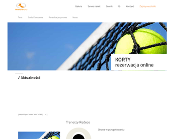 Redeco Sp  z o o  - Centrum Tenisowe Radeco_Array