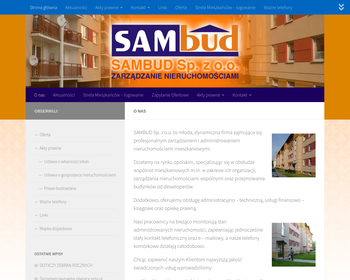 ZARZĄDZANIE NIERUCHOMOŚCIAMI P B-H  SAMBUD SP  Z O O_Array