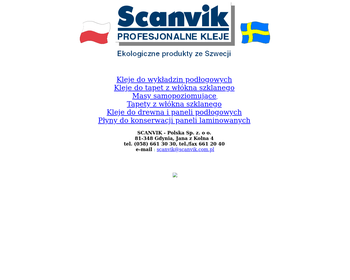 Scanvik Polska Sp  z o o_Array