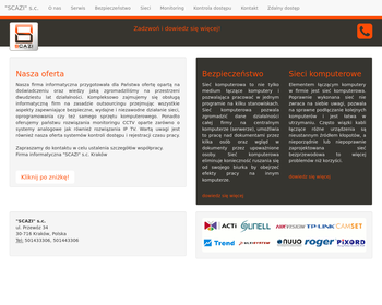 Systemy Telekomunikacyjne i Komputerowe SCAZI S c_Array