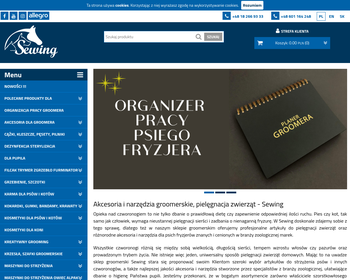 FPHU SEWING A M  TĘTNOWSCY  Strzyżenie i pielęgnacja zwierząt  Akcesoria do pielęgnacji zwierząt: maszynki_Array