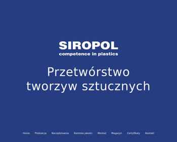 SIROPOL Sp  z o o_Array