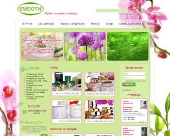 Kosmetyki Naturalne SMOOTH - Krem z zielonej glinki_Array
