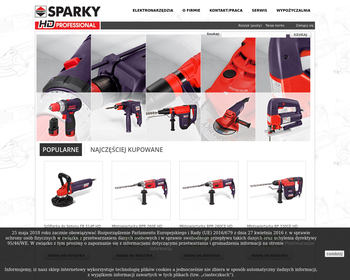 Elektronarzędzia profesjonalne SPARKY_Array