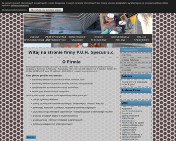 Przedsiębiorstwo Usługowo-Handlowe SPECUS_Array