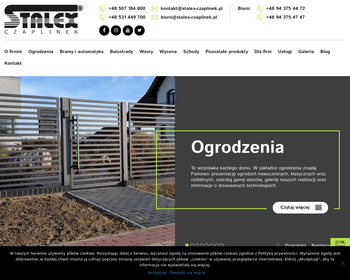 Stalex  Producent ogrodzeń i bram_Array