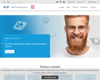 Społeczna Wyższa Szkoła Przedsiębiorczości i Zarządzania w Łodzi - studia_Array