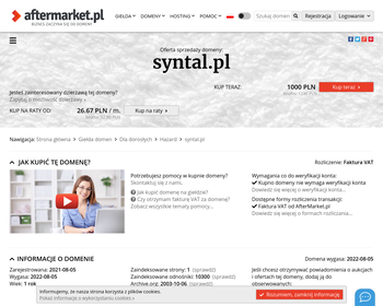 Syntal Sp  z o o_Array