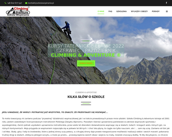 Szkoła wspinania - Climbing & Adventure Szkoła Wspinaczkowa_Array